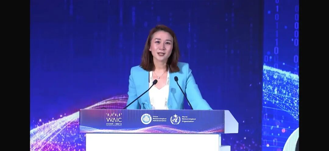 陆萌茜教授在WAIC 2026气象专场作主旨报告